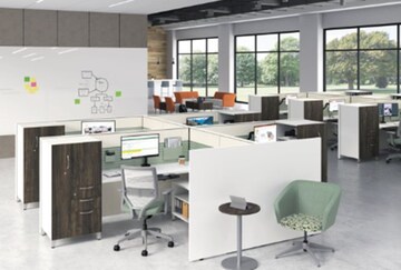 Team Area in  Office Space at Kanakia 349 Business Point, Andheri East – for Rent