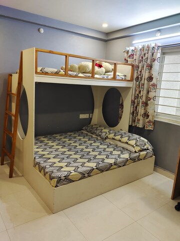 Bedroom in 3 BHK Apartment at SMR Vinay Iconia Hyderabad, Kondapur – for Sale