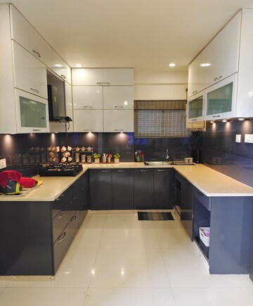 Kitchen in 3 BHK Apartment at SMR Vinay Iconia Hyderabad, Kondapur – for Sale