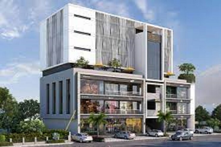 Exterior View, avirat-silver-radiance Commercial Office Space 1068 Sq.Ft. In Bodakdev Ahmedabad 8209619