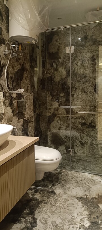 Bathroom in 3 BHK Builder Floor at Savita Vihar – for Sale