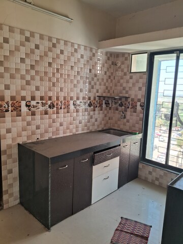 Kitchen in 1 BHK Apartment at Mathuresh Krupa, Virar West – for Rent