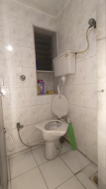 Bathroom in 1 BHK Apartment at Gokuldham Complex, Goregaon East – for Rent