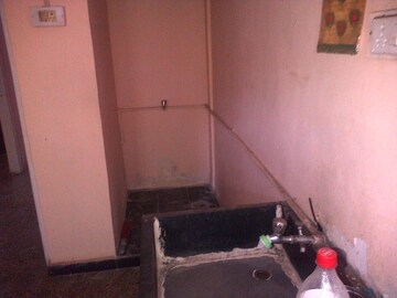 Bathroom in 1 BHK Apartment at Yashodham Complex, Goregaon East – for Rent