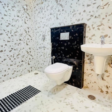 Bathroom in 3 BHK Apartment at Vip Road – for Sale