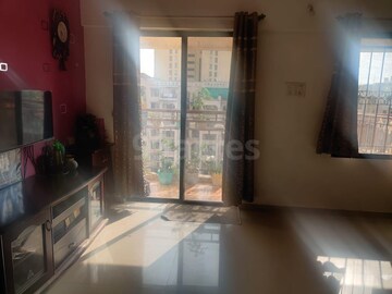 Living Room in 2 BHK Apartment at Goel Ganga Constella, Kharadi – for Sale