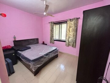 Bedroom in 1 BHK Apartment at Shree Chitrakut CHS, Dahisar East – for Rent