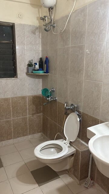 Bathroom in 2 BHK Apartment at Lunkad Goldcoast, Viman Nagar – for Rent