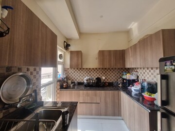 Kitchen in 3 BHK Apartment at Adani M2K Oyster Grande, Sector 102 – for Rent
