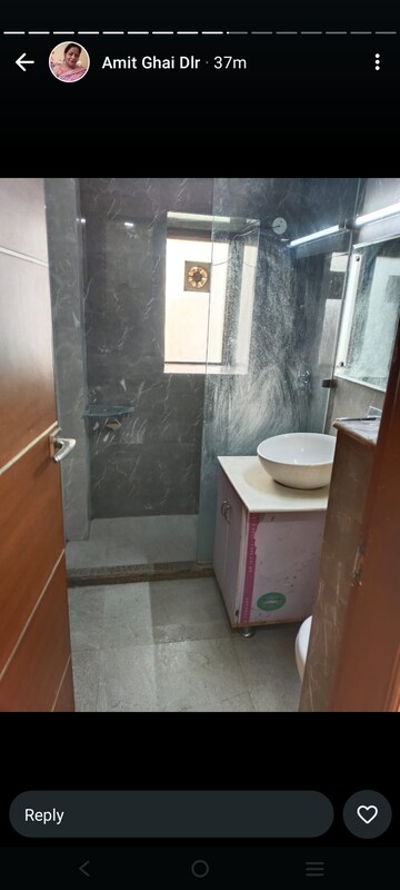 Bathroom in 3 BHK Builder Floor at Greater Kailash Part 3 – for Rent