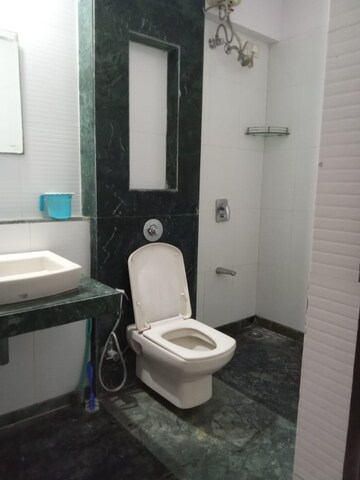 Attached Bathroom in 1 BHK Apartment at JVM Aroma, Kasarvadavali – for Rent