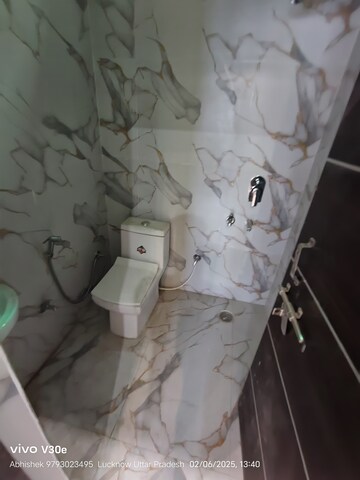 Bathroom in 3 BHK Independent House at Jankipuram Extension – for Sale