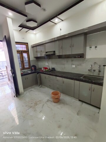 Kitchen in 3 BHK Independent House at Jankipuram Extension – for Sale