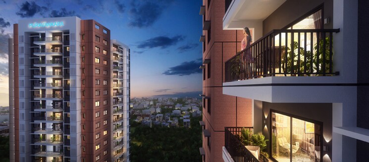 Exterior View, purva-blubelle 3 Bedroom 1432 Sq.Ft. Apartment In Rajaji Nagar Bangalore 8210216