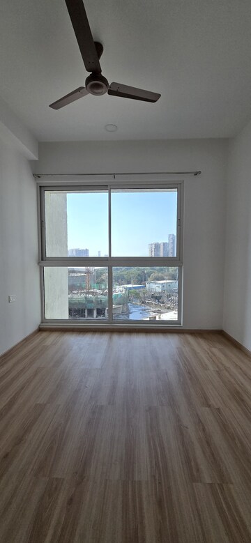 Bedroom in 1 BHK Apartment at Aurum Q Residences, Ghansoli – for Rent