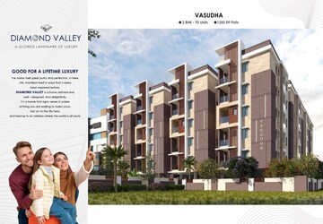 3 BHK Apartment – Exterior View View at Shanmukha Diamond Valley, Sri Ramachandra Nagar - for Sale