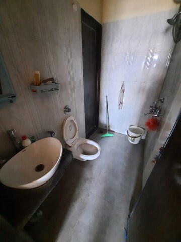 Bathroom in 2 BHK Apartment at Vihang Hills, Ghodbunder Road – for Rent