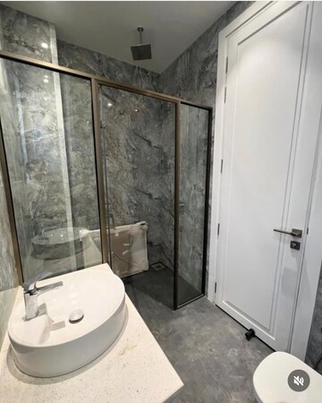 Bathroom in 4 BHK Builder Floor at Paschim Vihar – for Rent