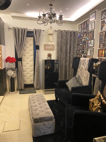 Living Room in 3 BHK Builder Floor at Paschim Vihar – for Rent