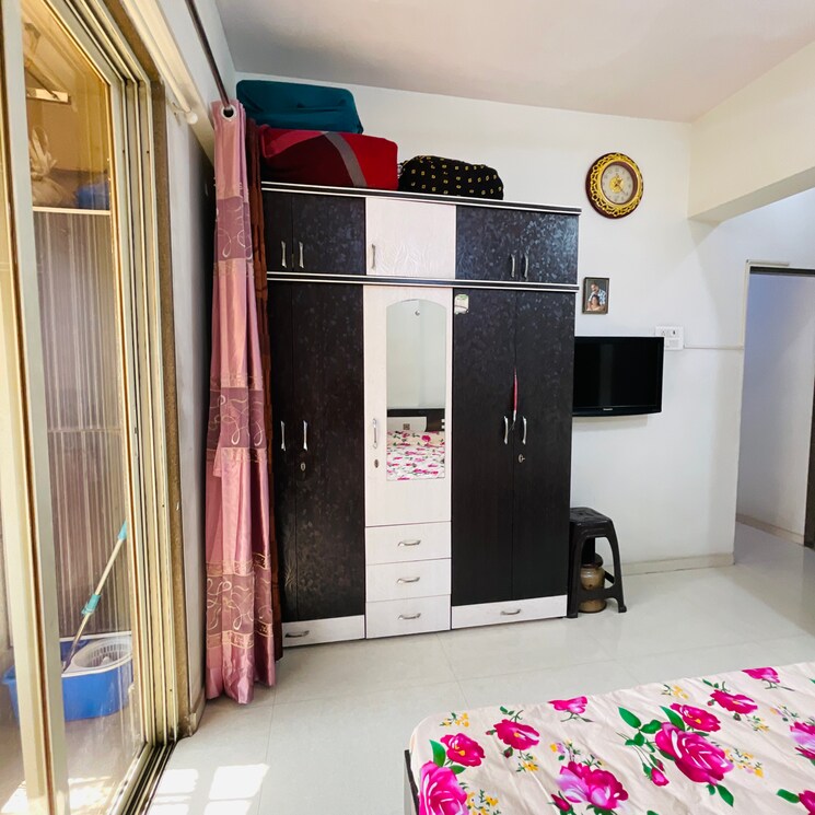 Bedroom, rutu-riverview-classic 2 Bedroom 1100 Sq.Ft. Apartment In Wayle Nagar Thane 8210408