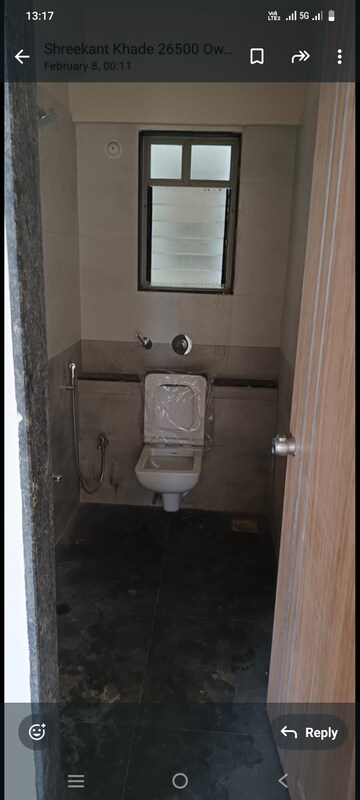 Bathroom in 2 BHK Apartment at Rohit Aloha, Wakad – for Rent