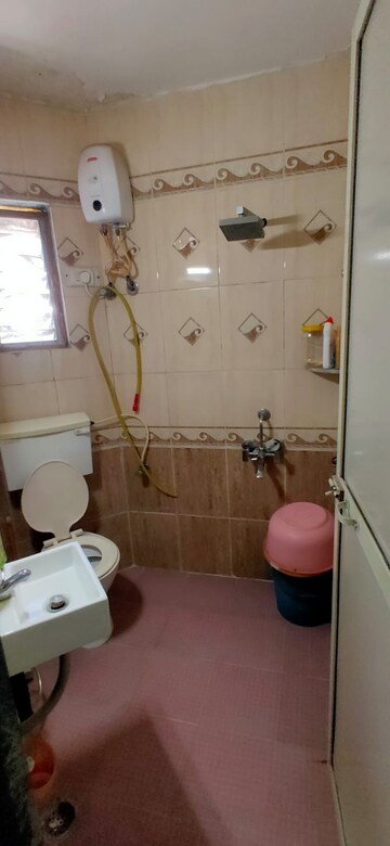 Bathroom in 3 BHK Apartment at Ujwals Dorje Apartment, New Panvel – for Sale
