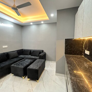 Living Room in 1 BHK Apartment at Saket – for Rent