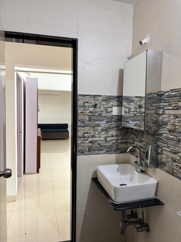 Bathroom in 2 BHK Apartment at Avon Vista, Balewadi – for Rent
