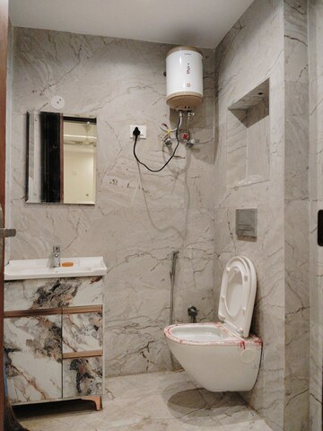 Bathroom in 3 BHK Apartment at Dera Mandi – for Sale