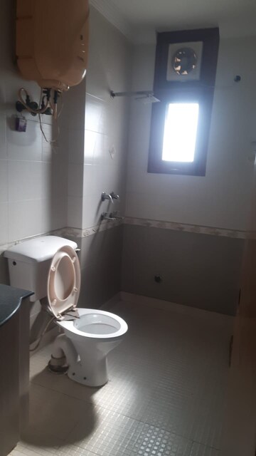Bathroom in 3 BHK Apartment at Sector 6, Dwarka – for Rent