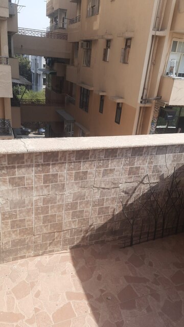 Balcony in 3 BHK Apartment at Sector 6, Dwarka – for Rent