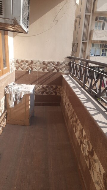 Balcony in 3 BHK Apartment at Sector 6, Dwarka – for Rent