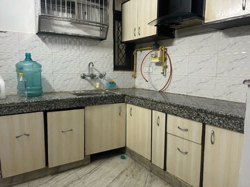 Kitchen in 2 BHK Builder Floor at Paryavaran Complex – for Rent
