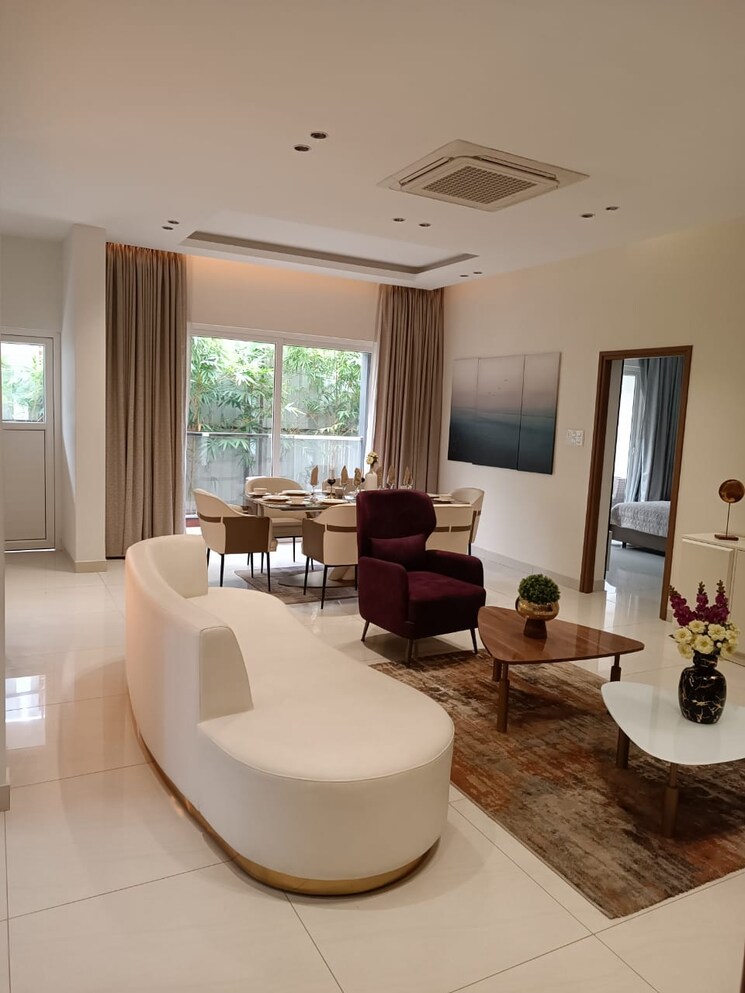 Living Room, financial district 3 Bedroom 1600 Sq.Ft. Apartment In Financial District Hyderabad 8210527