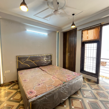 Bedroom in 1 BHK Builder Floor at Freedom Fighters Enclave – for Rent