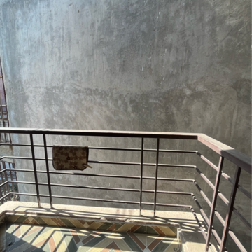 Staircase in 1 BHK Builder Floor at Freedom Fighters Enclave – for Rent