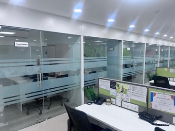 Floor Plan in  Office Space at Prahlad Nagar – for Rent