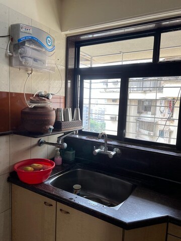 Kitchen in 3 BHK Apartment at Krushal Towers Apartment, Chembur – for Rent