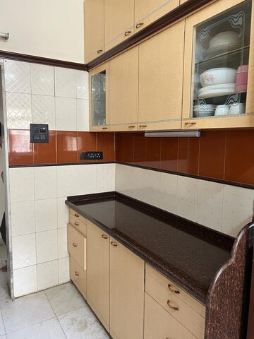 Kitchen in 3 BHK Apartment at Krushal Towers Apartment, Chembur – for Rent