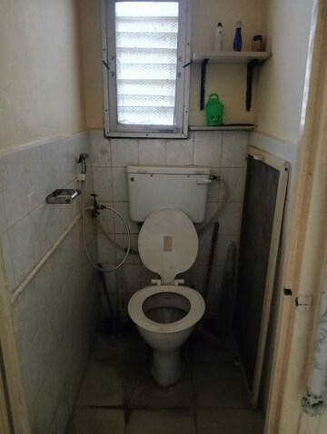 Bathroom in 1 BHK Apartment at Mandpeshwar Dham CHS, Ic Colony – for Rent