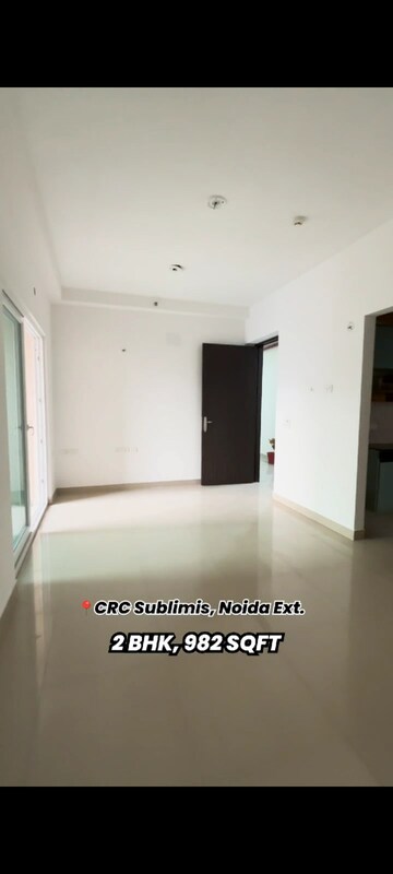 Building Lobby in 2 BHK Apartment at CRC Sublimis, Sector 1 Greater Noida – for Sale