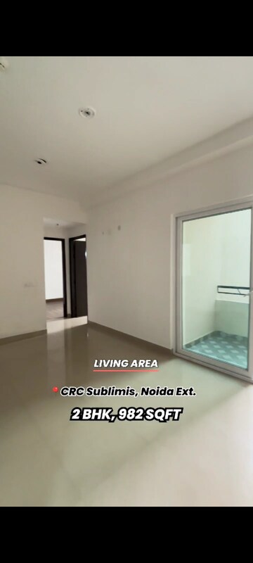 Room in 2 BHK Apartment at CRC Sublimis, Sector 1 Greater Noida – for Sale