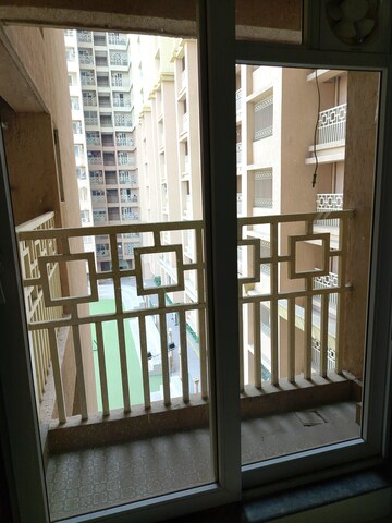 Balcony in 3 BHK Apartment at Paradise Sai World City Phase 2, New Panvel – for Rent