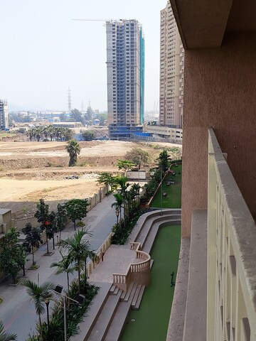 Balcony in 3 BHK Apartment at Paradise Sai World City Phase 2, New Panvel – for Rent