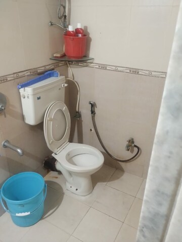 Bathroom in 1 BHK Apartment at Mat Cornel Heights, Ic Colony – for Rent