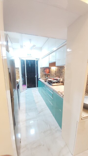 Kitchen in 2 BHK Apartment at Kalpataru Radiance, Goregaon West – for Rent