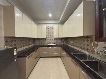 Kitchen in 3 BHK Builder Floor at Saket – for Rent