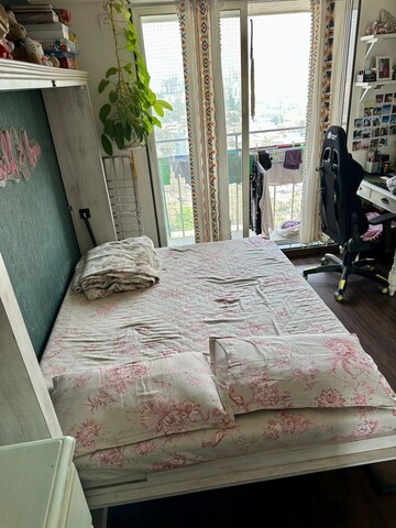 Bedroom in 1 BHK Apartment at Aspen Park, Goregaon East – for Rent