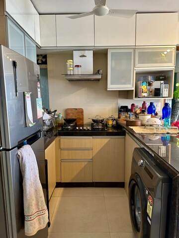 Kitchen in 1 BHK Apartment at Aspen Park, Goregaon East – for Rent