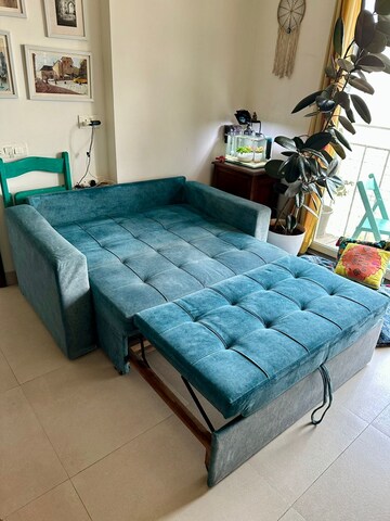 Bedroom in 1 BHK Apartment at Aspen Park, Goregaon East – for Rent